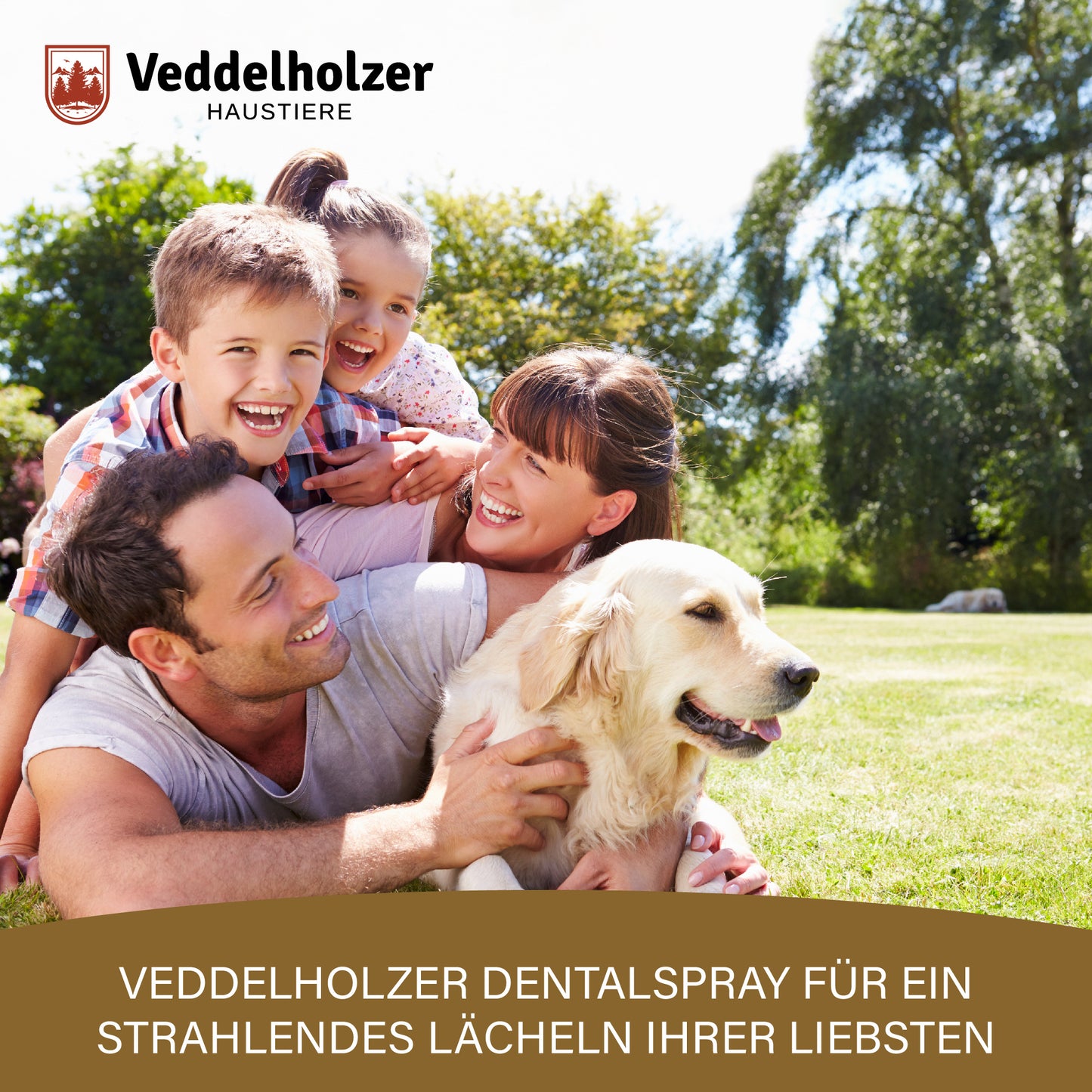 Veddelholzer Probiotisches Dentalspray 150ml Set – für Hunde & Katzen + Fingerzahnbürste