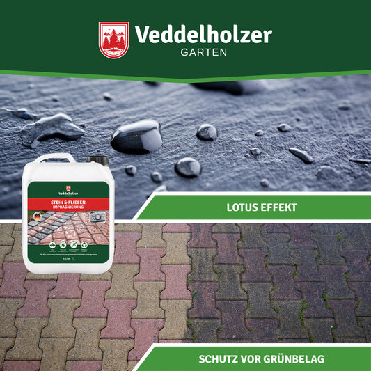 Veddelholzer 5 L Steinversiegelung, Steinimprägnierung Außen