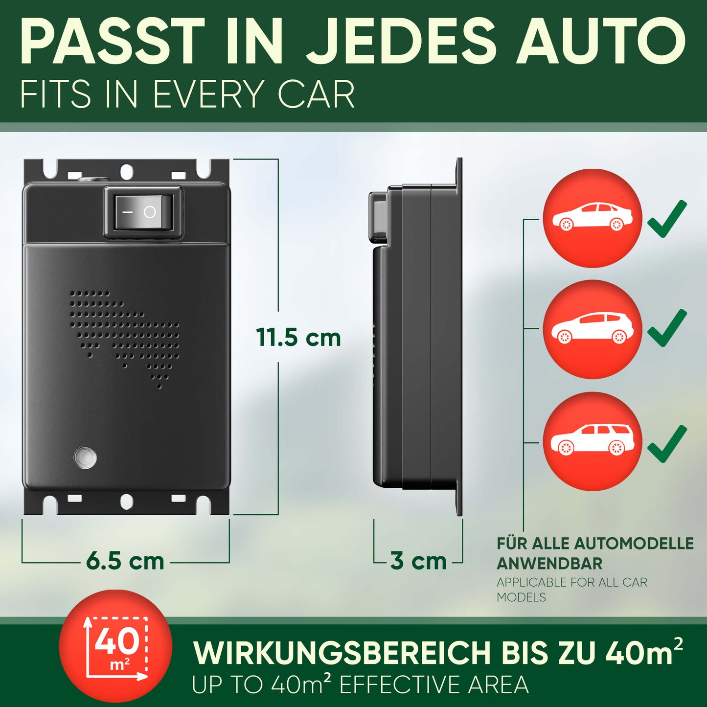 Veddelholzer Marderschreck Auto – Autobatteriebetriebene Marderabwehr