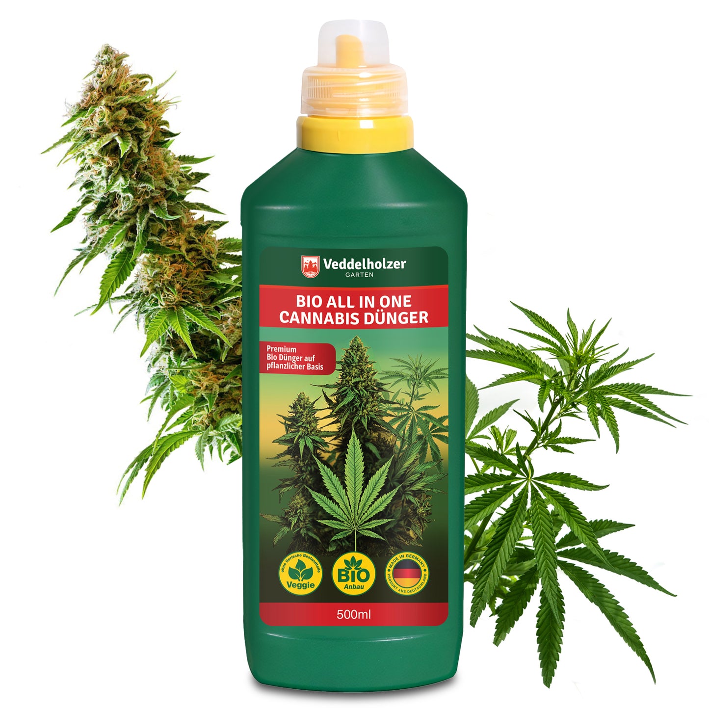 Veddelholzer Premium 500 ml Engrais de cannabis bio All in One