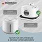 Veddelholzer Katzenbrunnen Filter Set – 6 Filter + 3 Ersatzschwämme