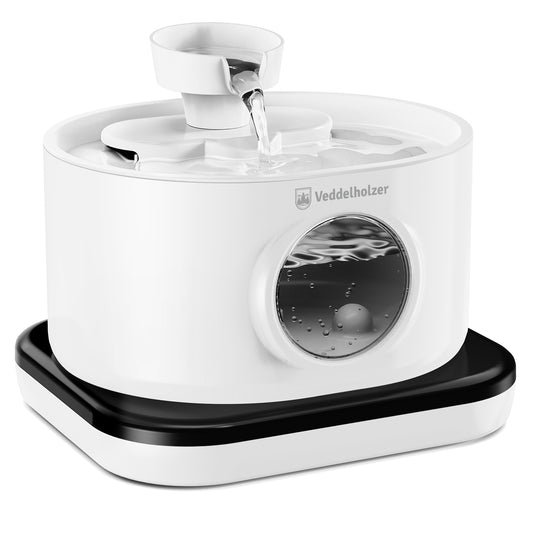 Premium Katzenbrunnen 2,8 Liter kabellos mit Bewegungsmelder