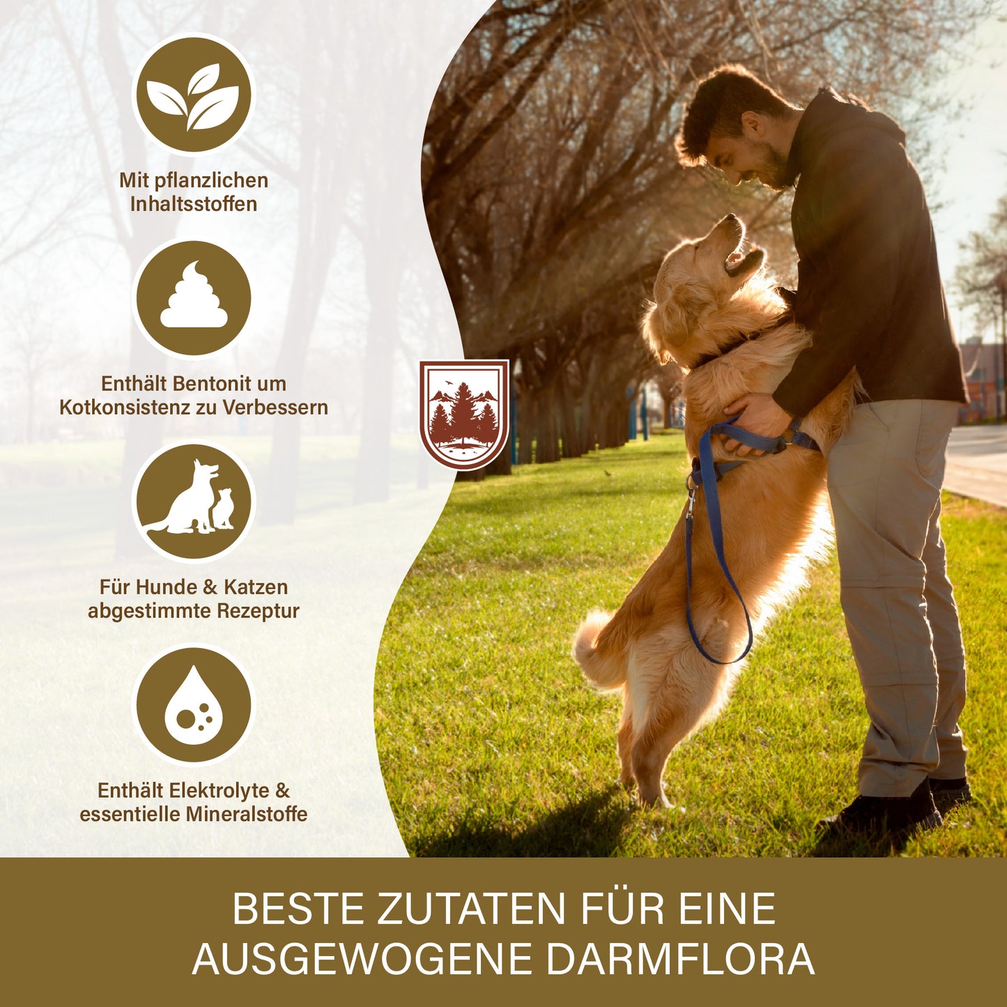 Veddelholzer Diarrhoe Kautabletten 50 Stück – für Hunde & Katzen