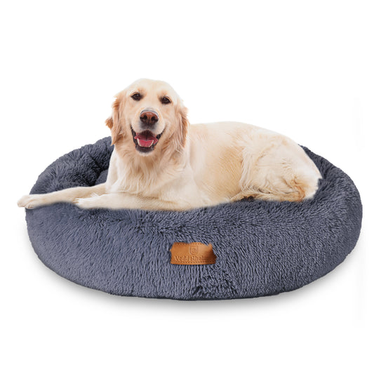 Veddelholzer Dunkelgrau Hundebett Katzenbett Hundekissen Hundebetten in Mehreren Größen