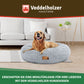 Veddelholzer Hundebett Hellgrau – Waschbar (Größenwahl)