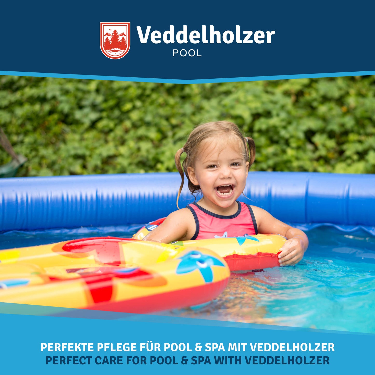Veddelholzer Mini Pool Reinigungsset 4in1 – Pool & Spa Reinigung