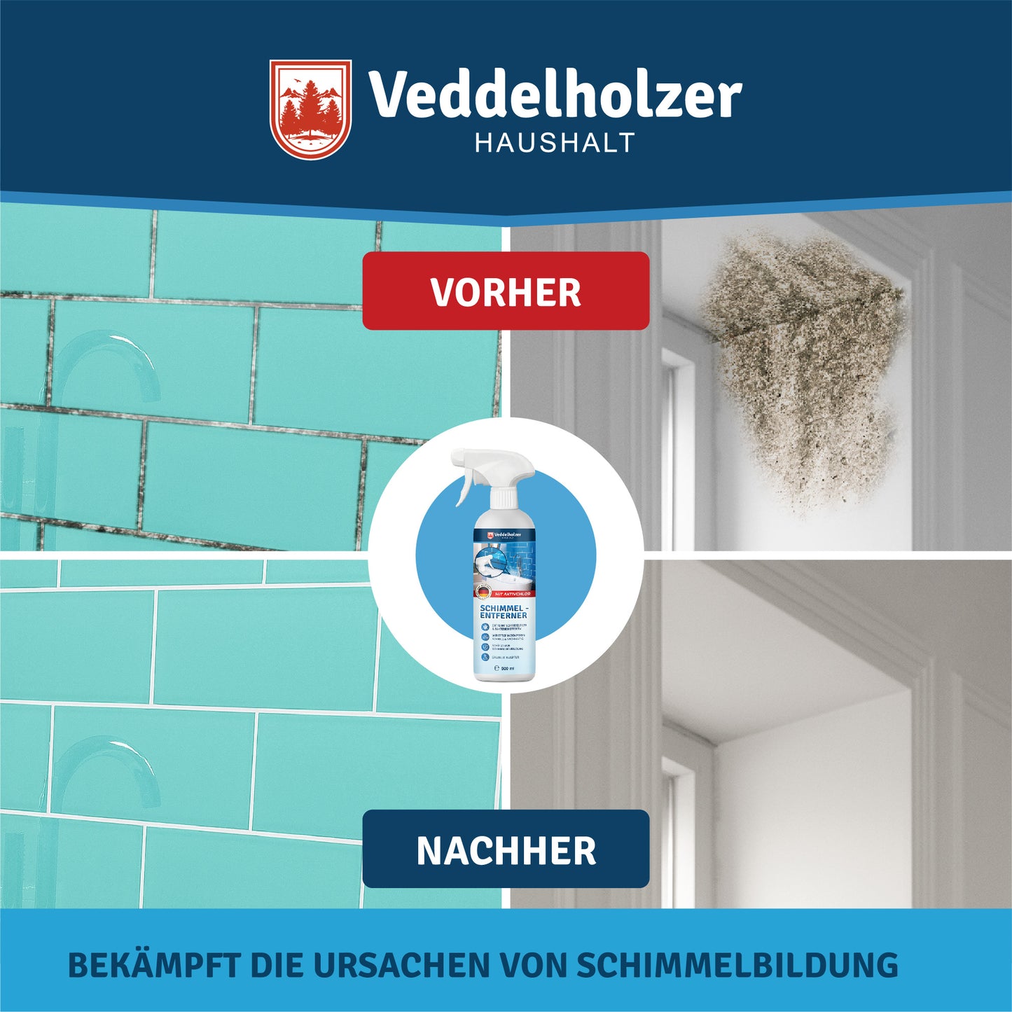 500 ml premium mold remover with active chlorine