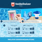 Veddelholzer Pool Multitabs 5kg – 200g Chlortabletten für Poolpflege