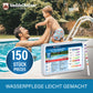 Veddelholzer 7-in-1 Pool Teststreifen 150 Stück – pH, Chlor, Brom, Härte & Alkalinität messen | Wasseranalyse für Pool & Spa