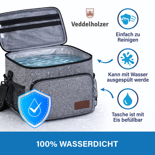 Veddelholzer Kühltasche 33L – Picknicktasche mit Tragegurt