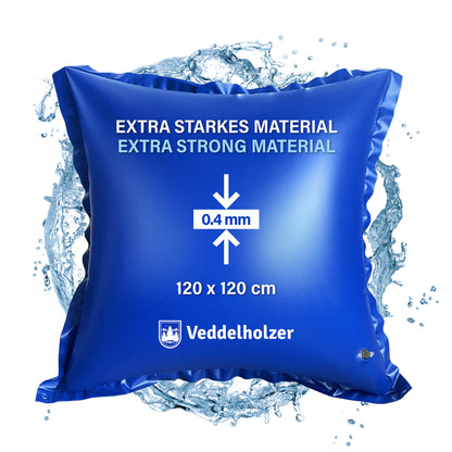Veddelholzer XXL Luftkissen 120x120cm – für Pool Überwinterung