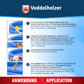 Veddelholzer Pool Reparaturset – wasserdichtes Unterwasser Klebeband