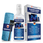 Veddelholzer Bildschirmreiniger Set 250ml – Displayreiniger mit Tuch & Pinsel