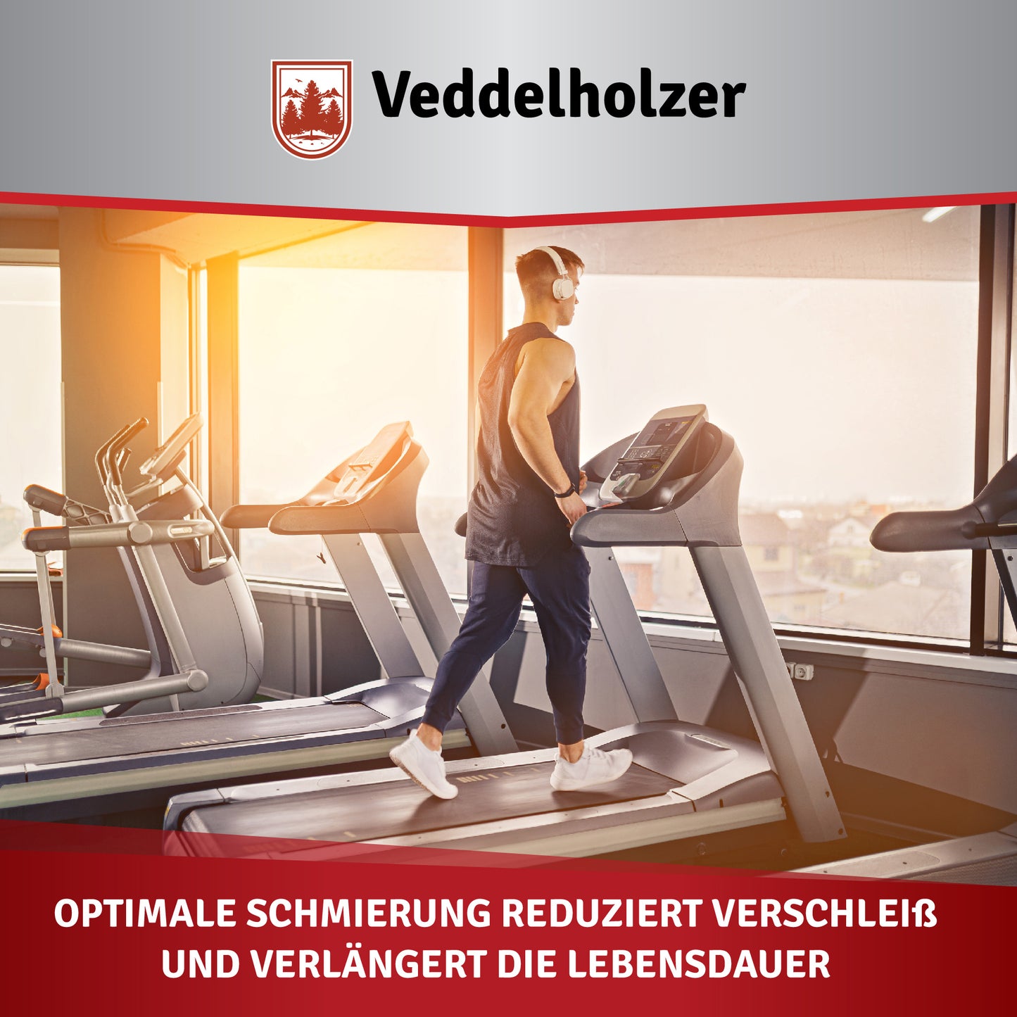 Veddelholzer Silikonöl 250ml – Laufband Schmiermittel mit Pipette & Dosierkappe