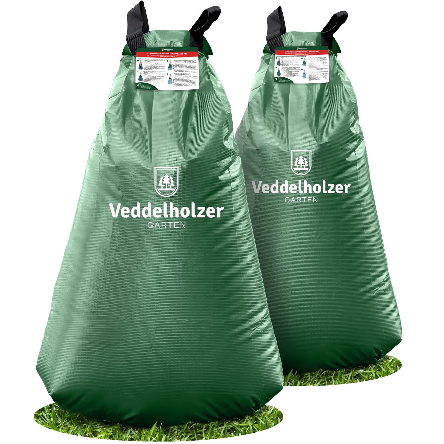 2 x 75 l tree watering bags with zipper can be combined
