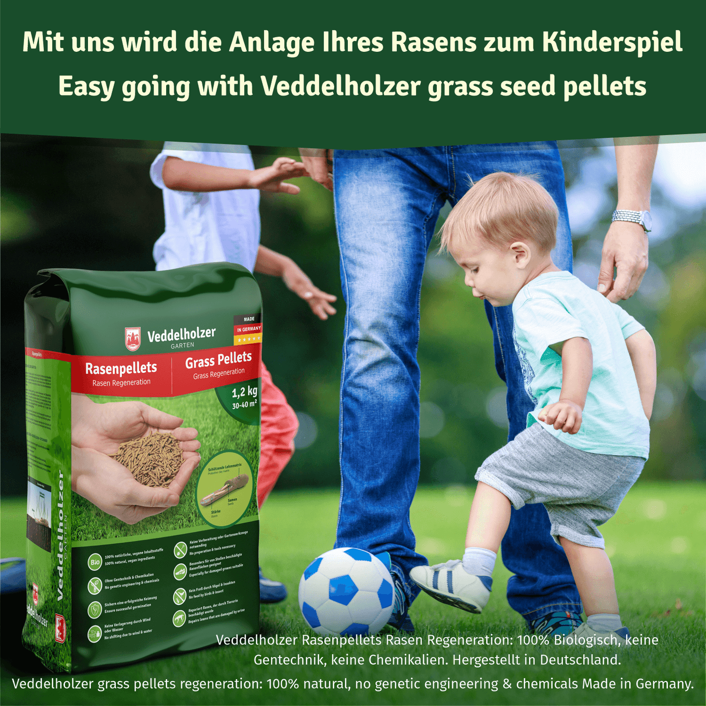Veddelholzer Lawn Pellets Regeneration