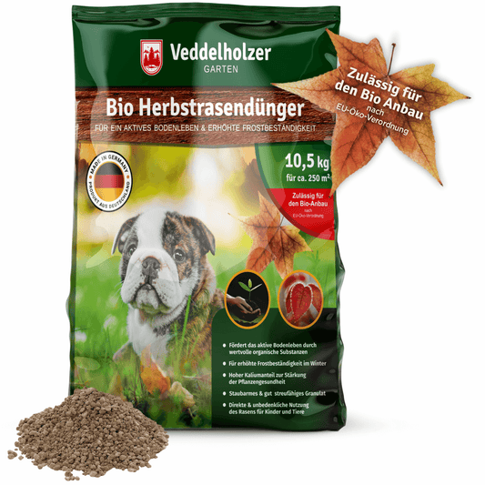 Veddelholzer Bio Herbstrasendünger mit Langzeit-Wirkung