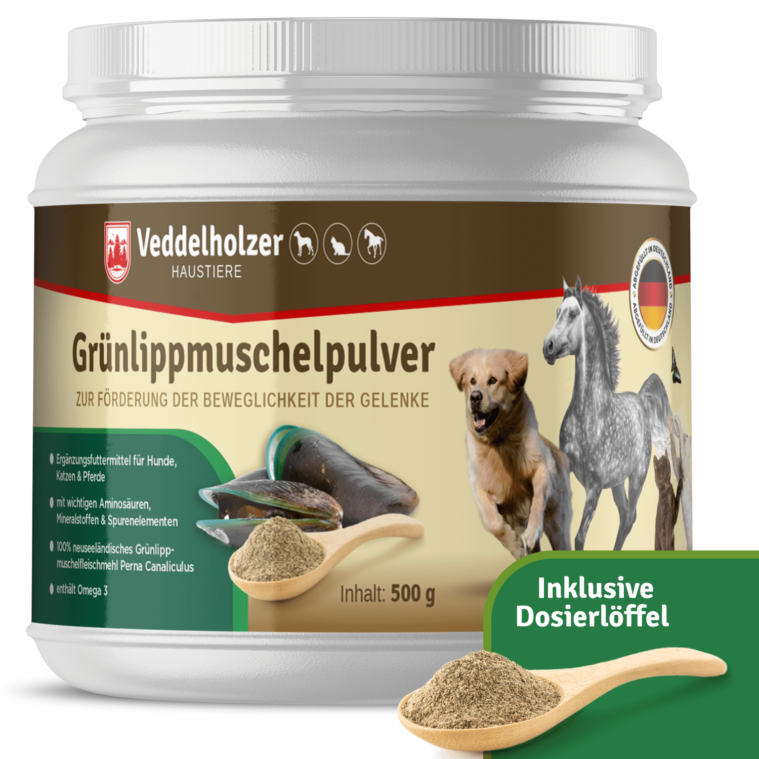 Grünlippmuschelpulver
